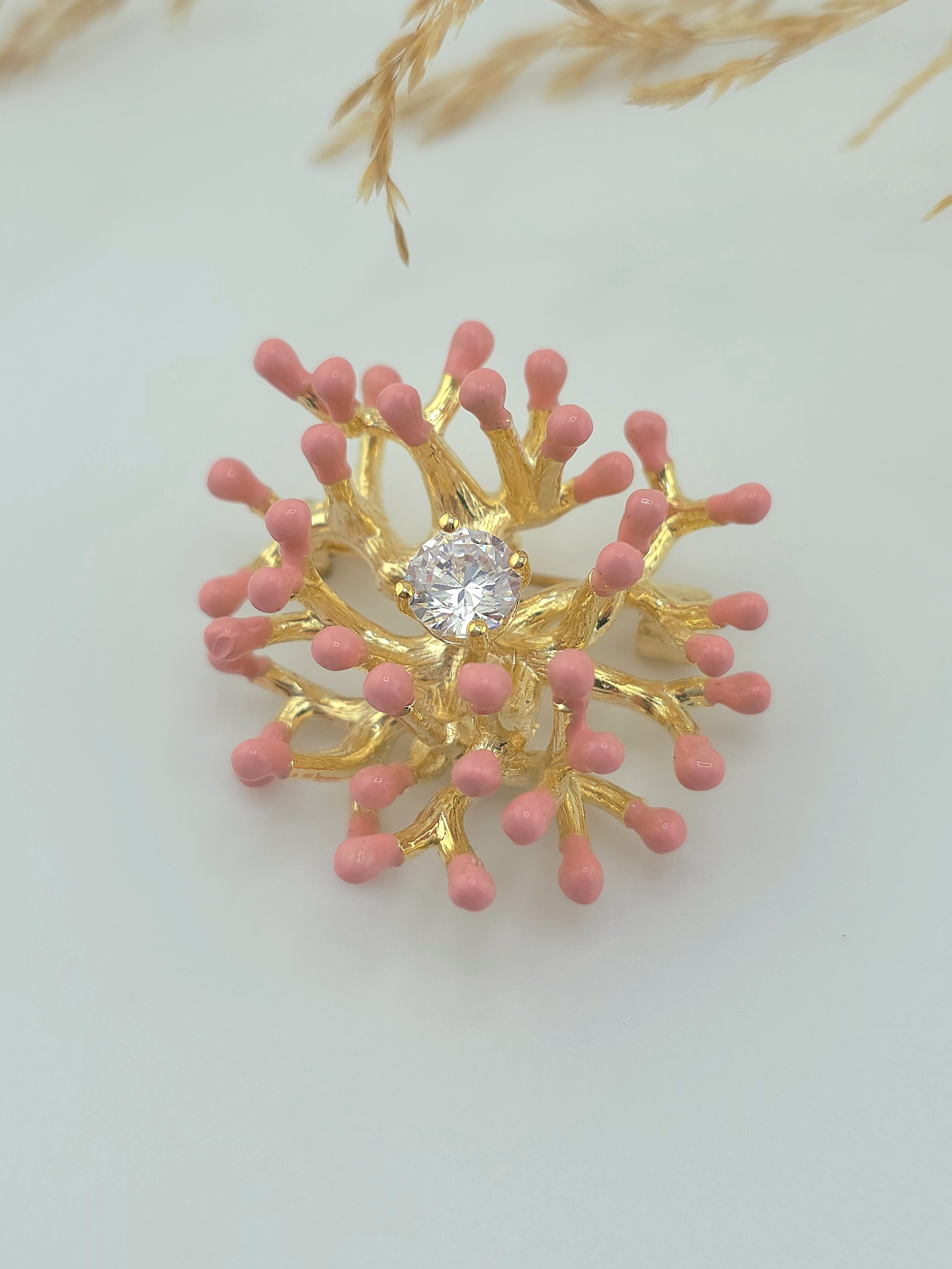 Брошка кристалом Swarovski