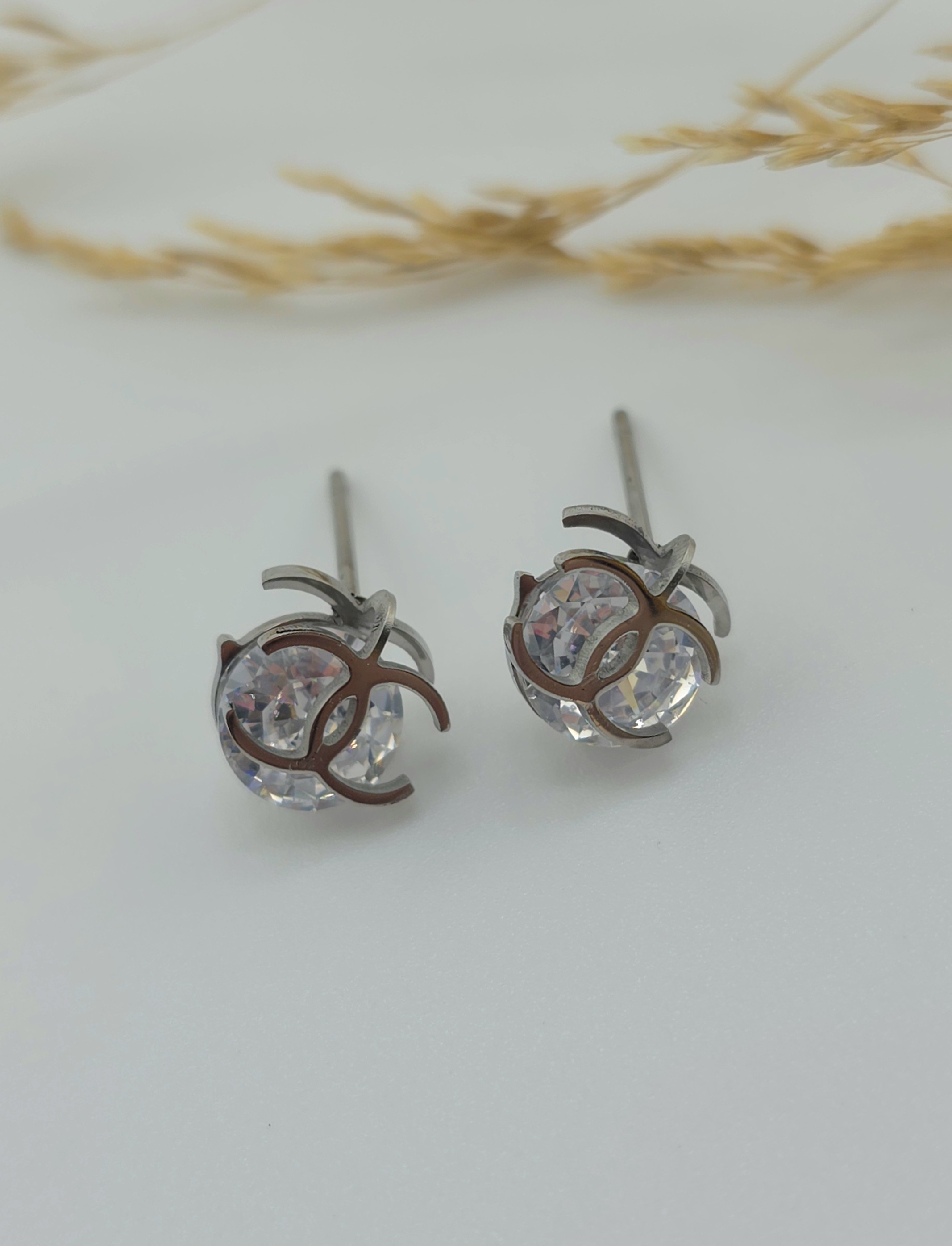 Сережки Chanel