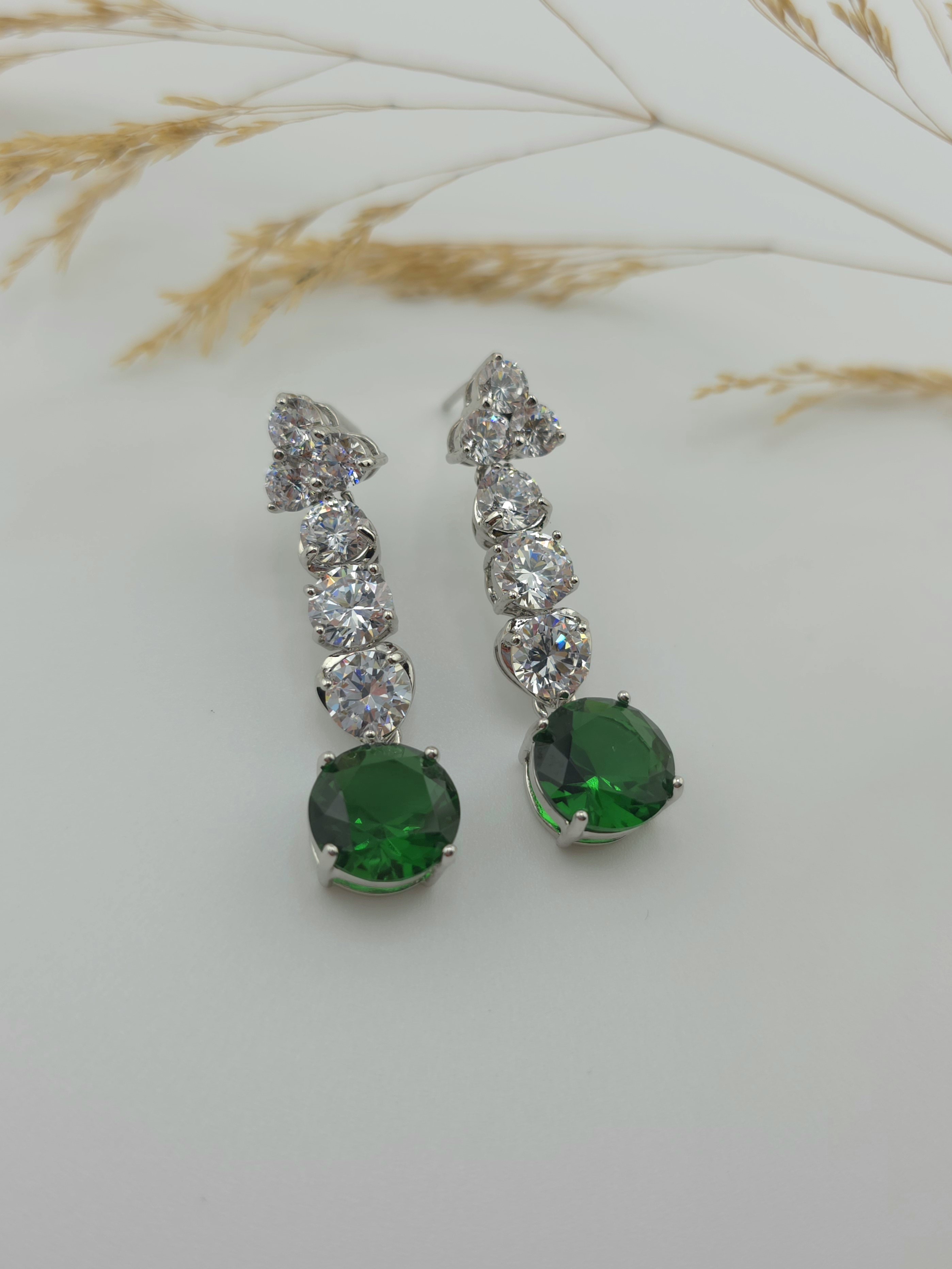 Преміум сережки з кристалами Swarovski