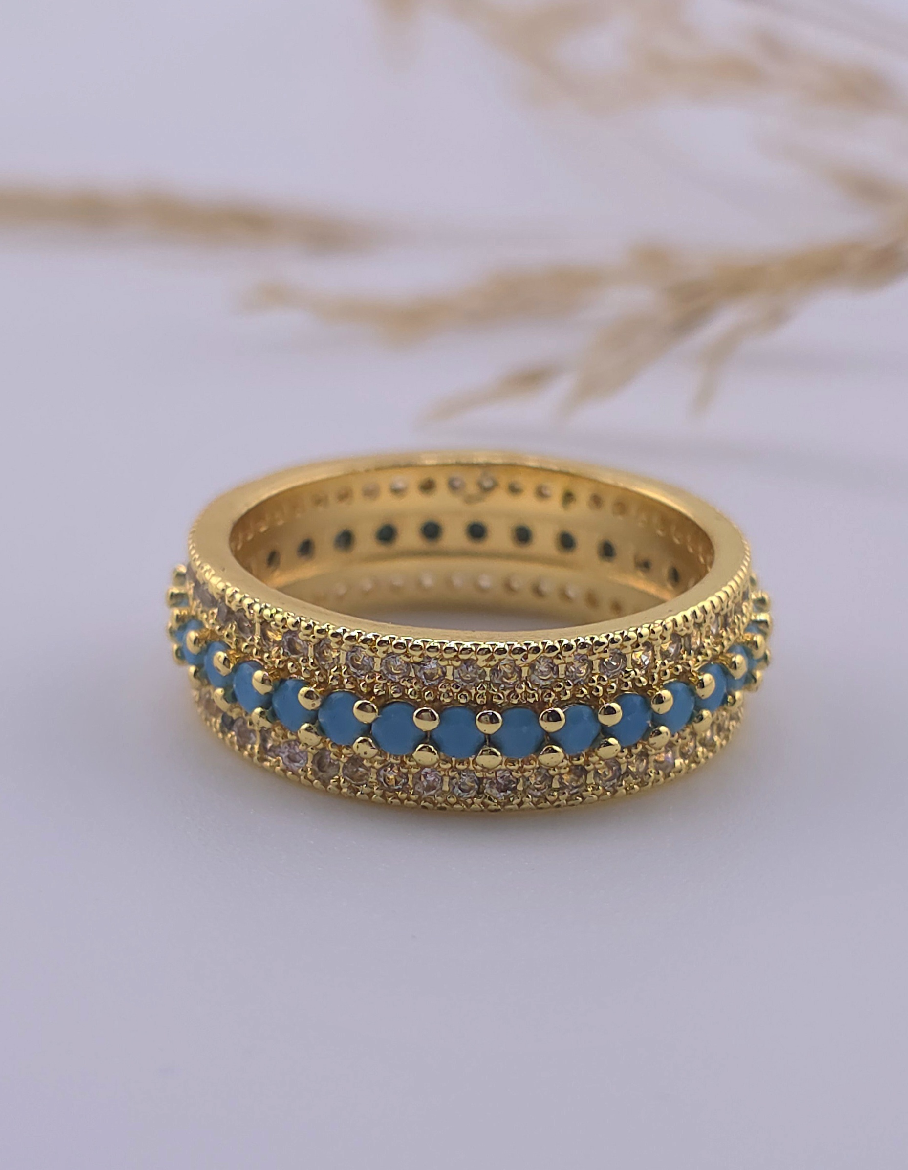 Каблучка з кристалами Swarovski 8×8 мм